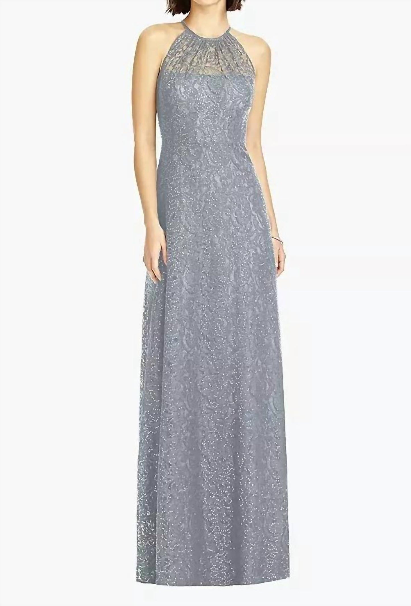 Victoria Sequin Lace Dress