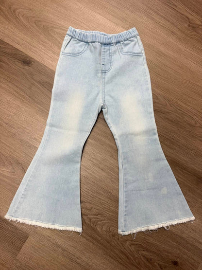 Kids Denim Bell Bottoms Jeans