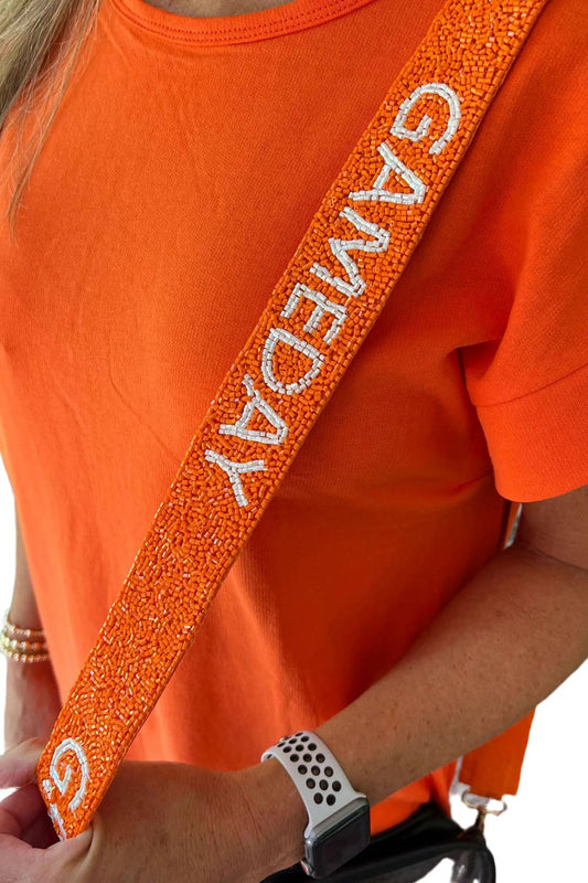 Women's Gameday Beaded Bag Strap