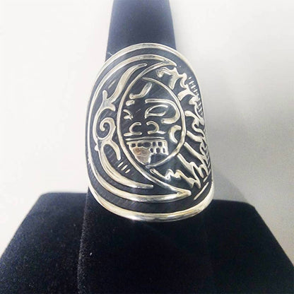Unisex Eclipse Statement Ring