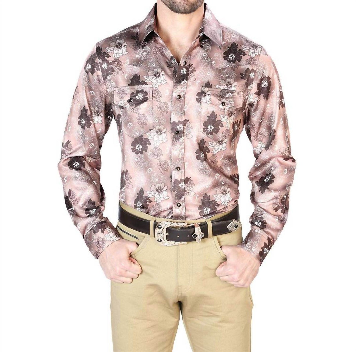 El Señor De Los Cielos - Casual Long Sleeve Shirt - Rack Hunt -