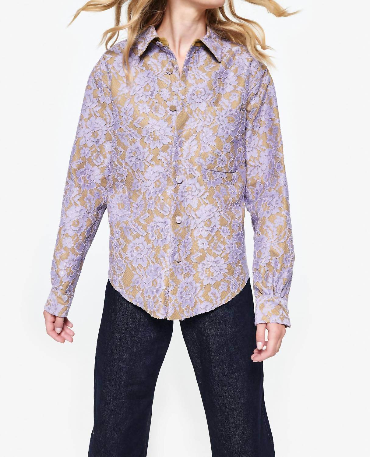 Aknvas - Anders Lace Shirt - Rack Hunt -