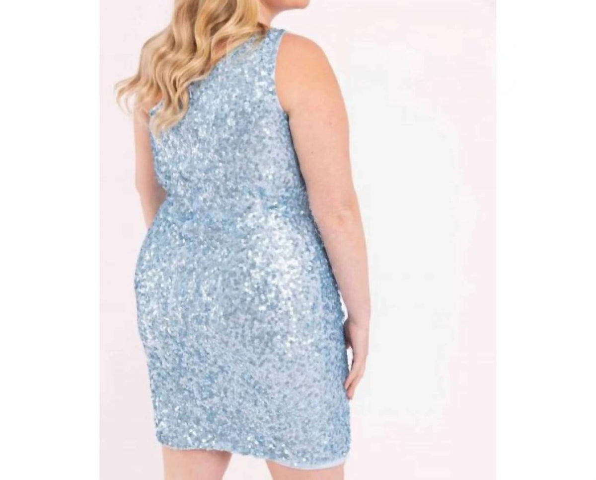 Trixie Sequin Homecoming Cocktail Dress