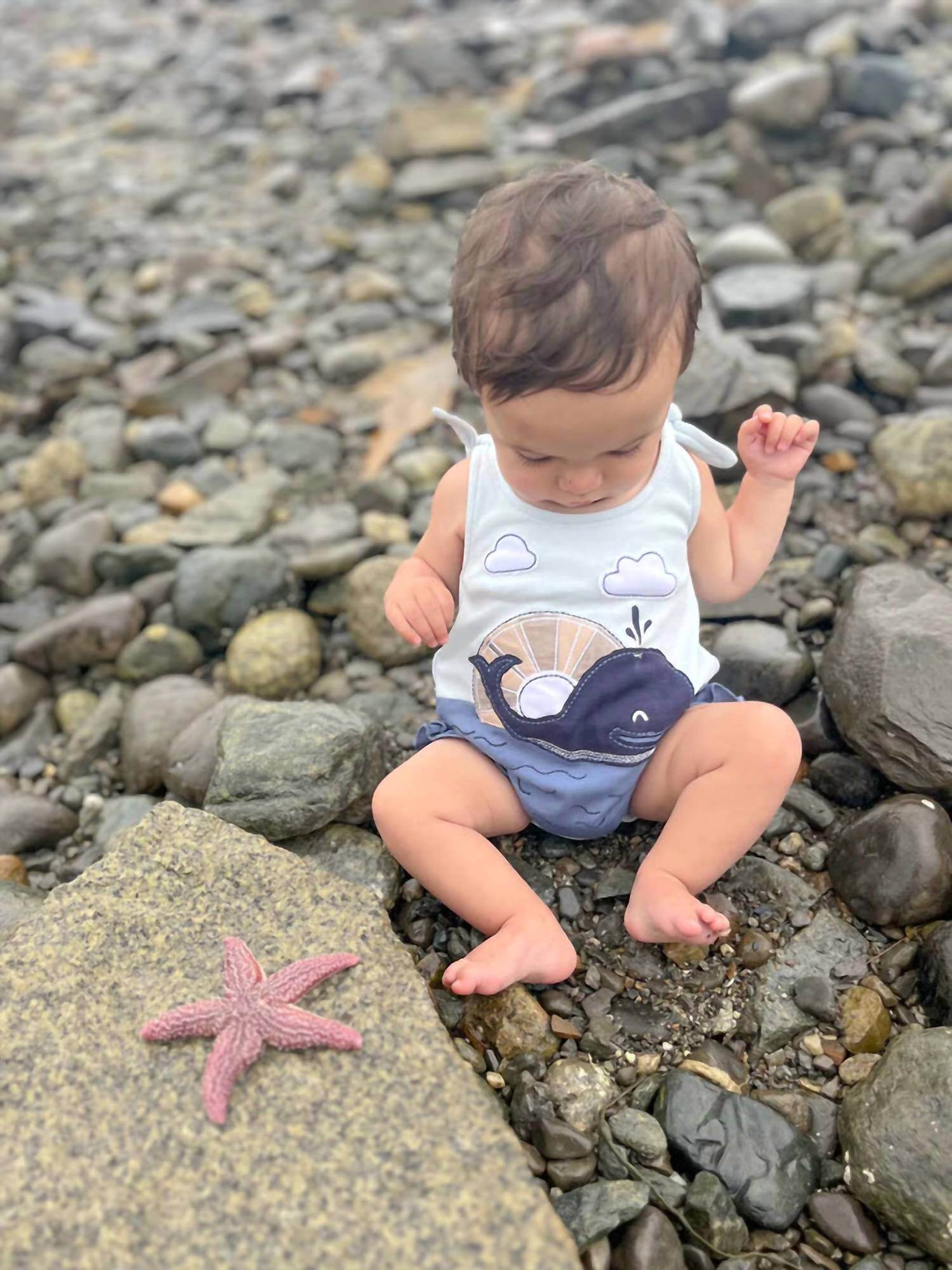 L'ovedbaby - Toddler Boy's Organic Applique Bodysuit - Rack Hunt -