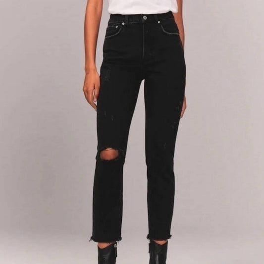 High Rise Mom Jeans