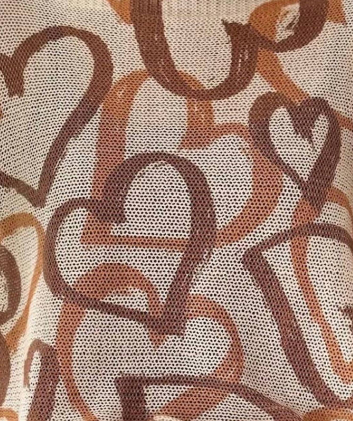 Heart Printed Knitted Sweater