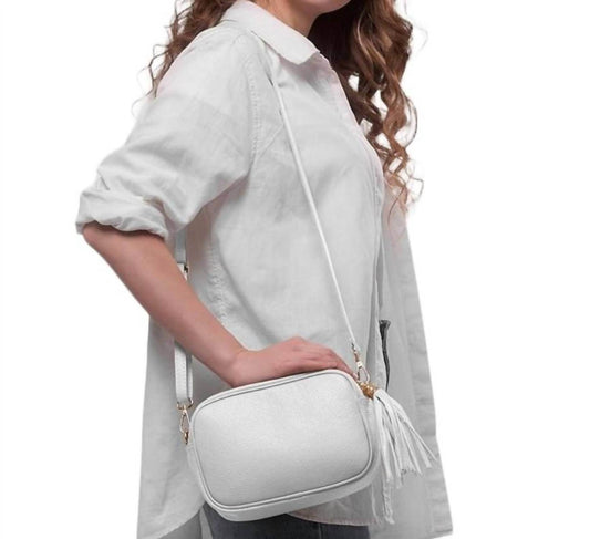 Cadenza Italy - Leather Camera Style Crossbody Bag - Rack Hunt -