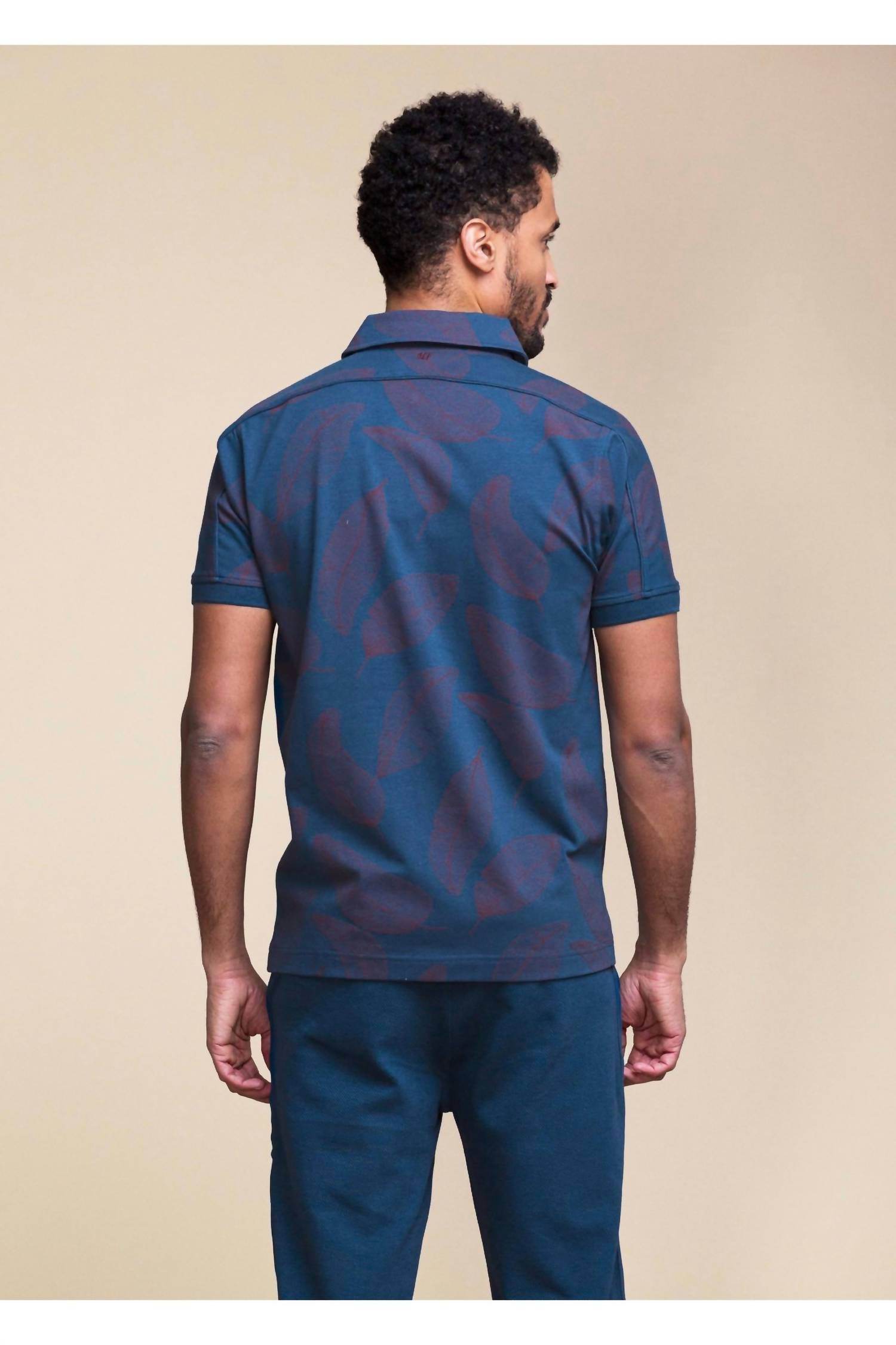 4FunkyFlavours - Rose In The Dark Polo Shirt - Rack Hunt -