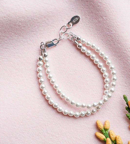 Cherished Moments - Elizabeth Pearl And Sterling Silver Bracelet - Rack Hunt -