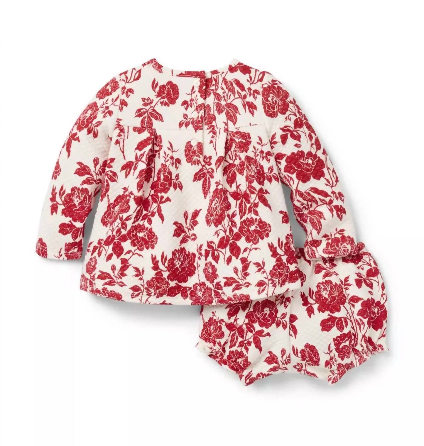 Girl's Floral Bow Set