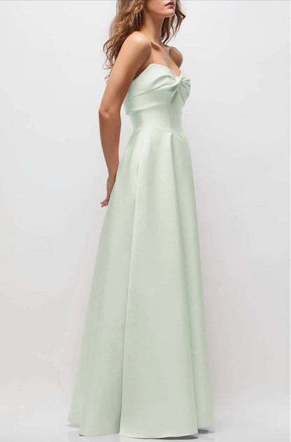 Antoinette Strapless Mikado Gown