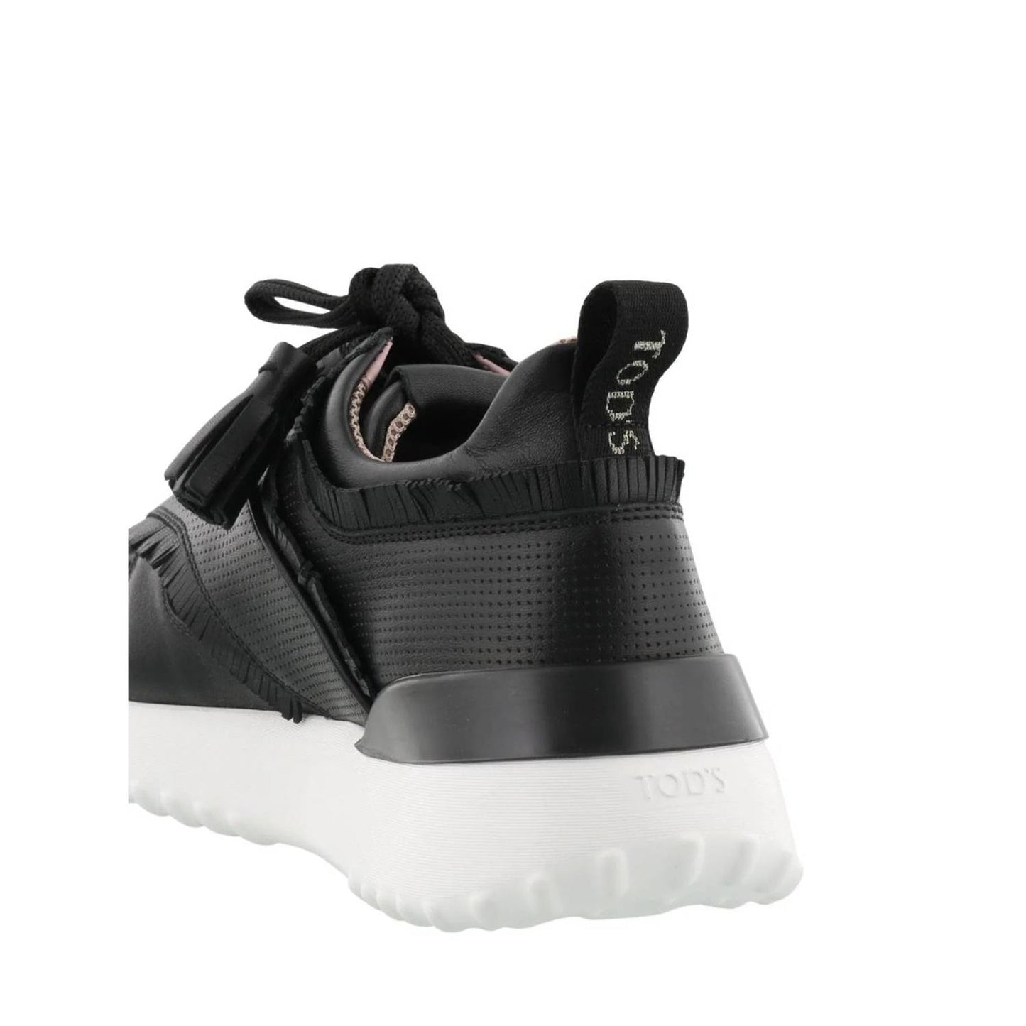 Women's Fringed Leather Sneakers