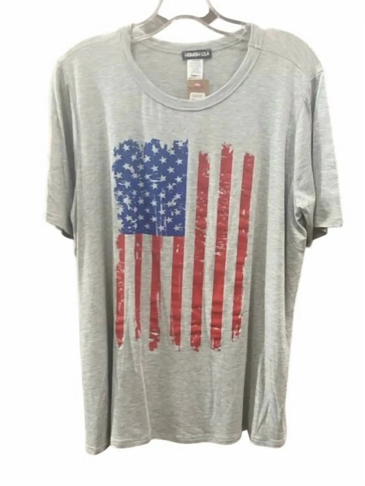 Heimish USA - Women's American Flag Tee - Plus - Rack Hunt