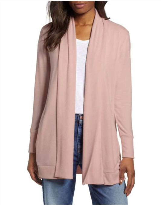 Gibson - Cozy Knit Open Front Ribbed Sweater - Rack Hunt -