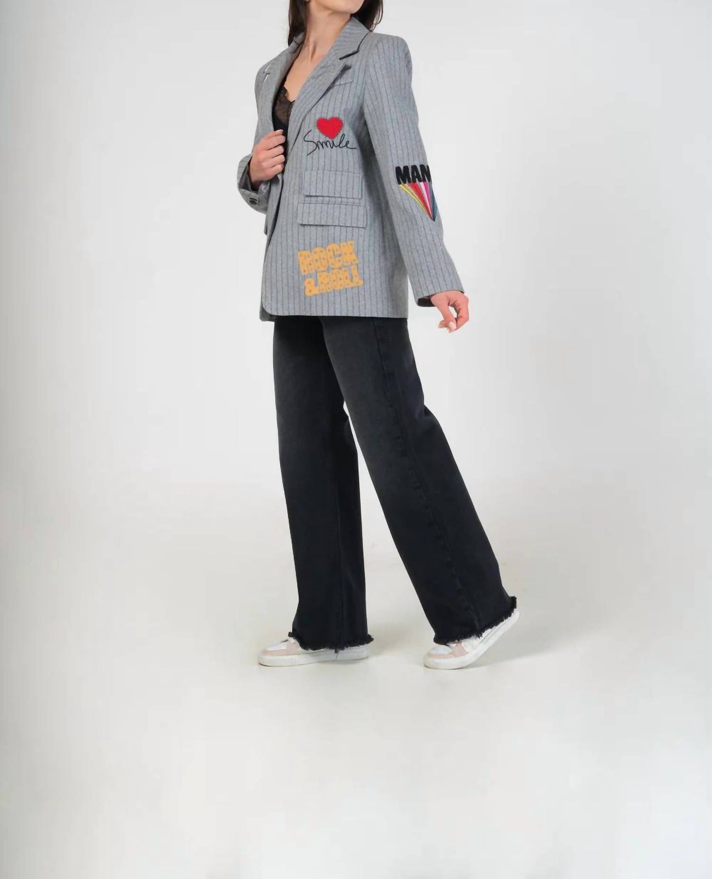 Amour Embroidered Blazer