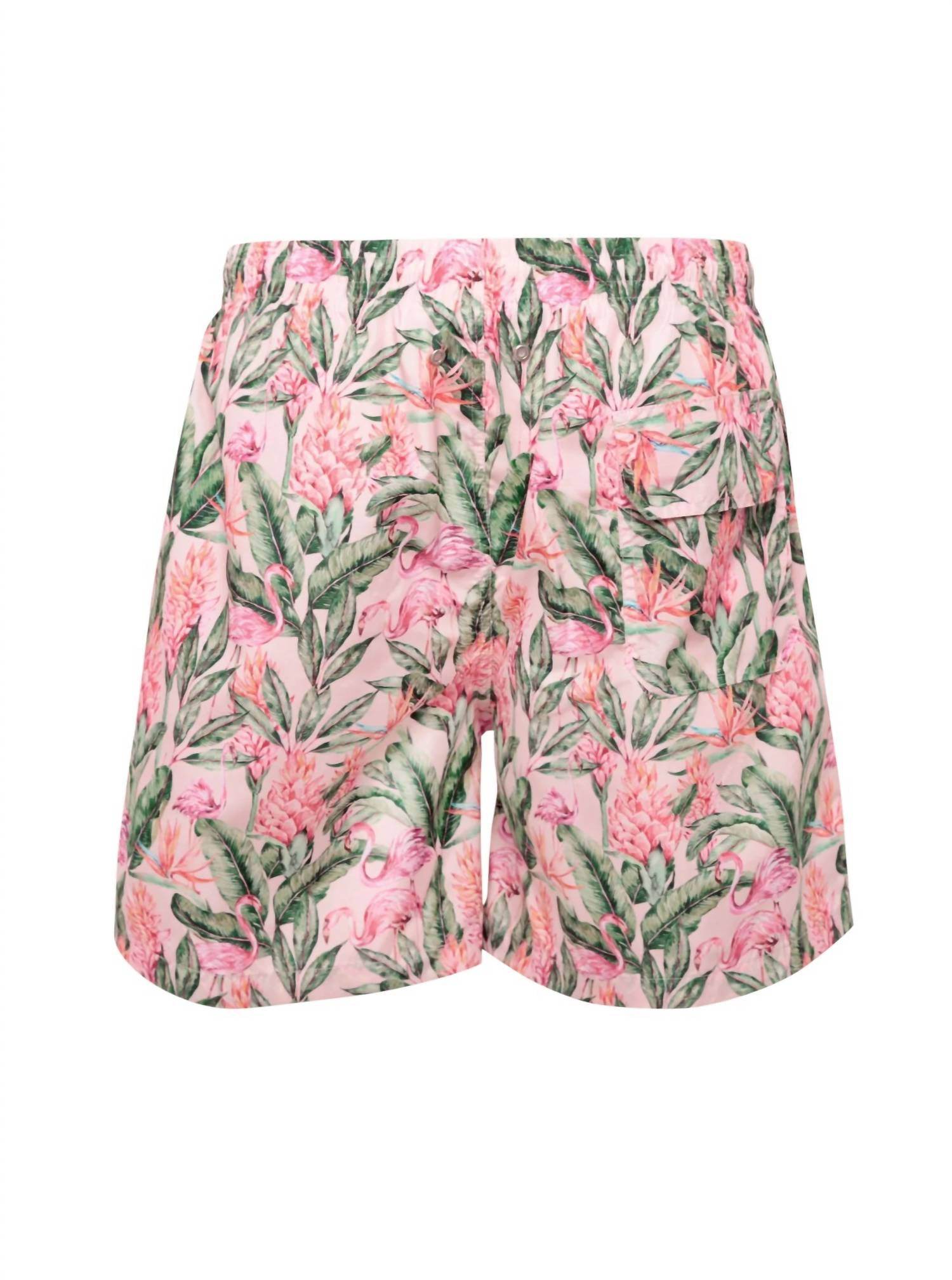 Lia Sahara - Men's Patterned Swim Shorts - Rack Hunt -