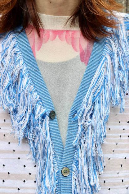 Cognomen - Cotton Fringe Cardigan - Rack Hunt