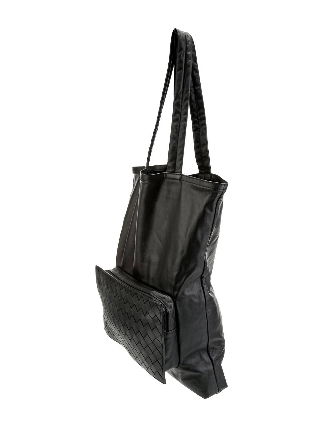Unisex Leather Tote Bag