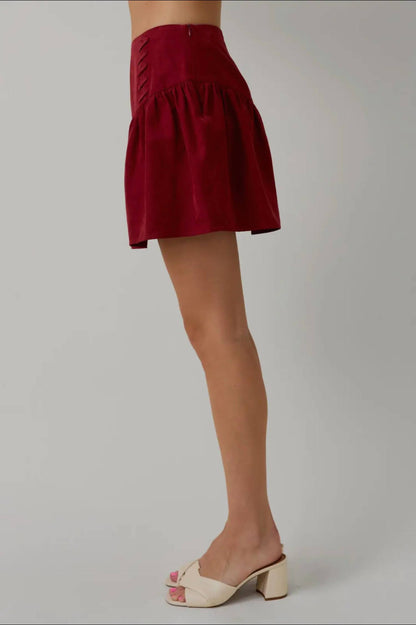 Cassette Mini Skirt