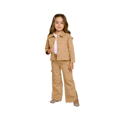Side Pockets With Small Slit Pants