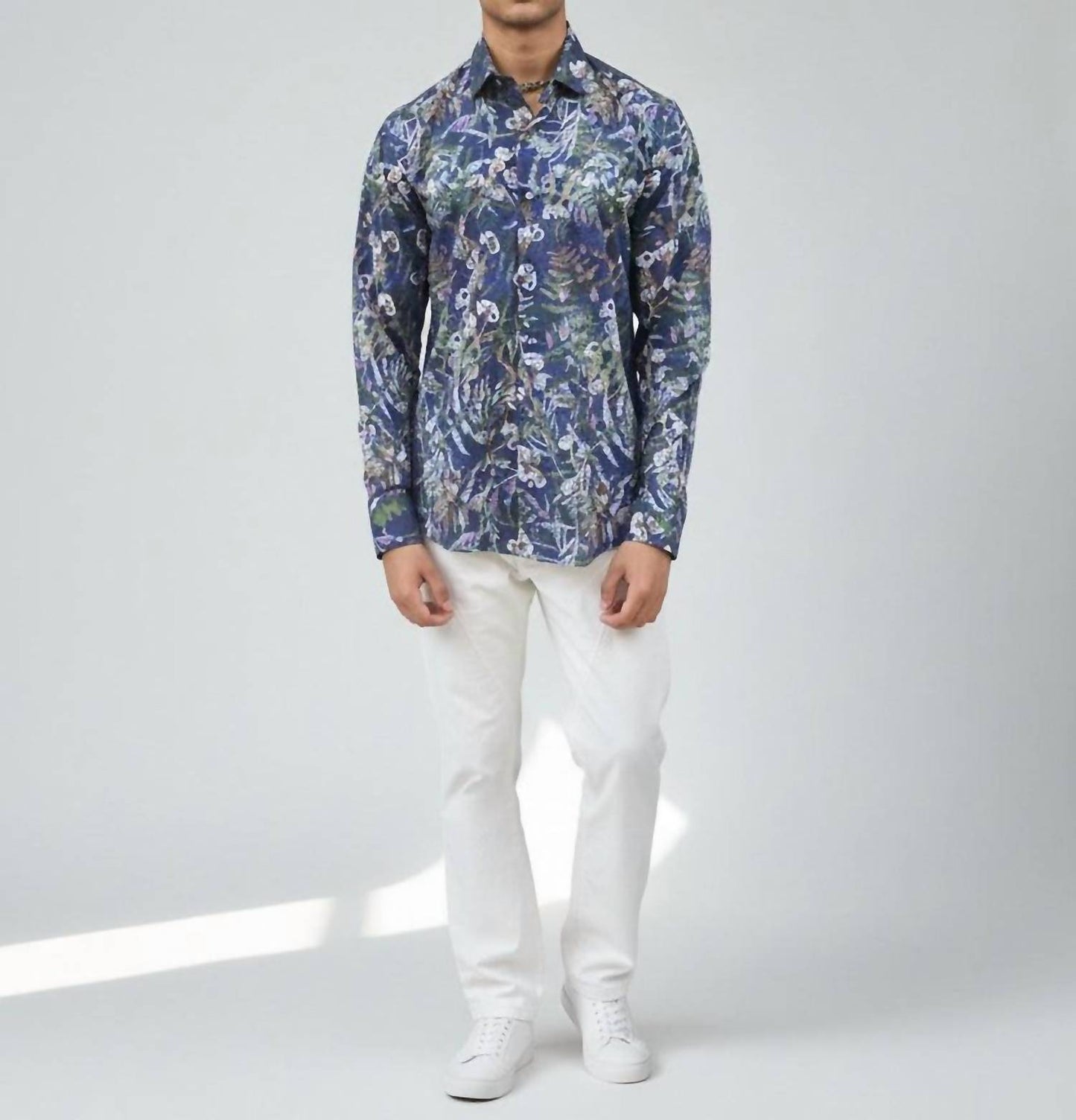 Slim Fit Casual Long Sleeve Shirt