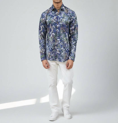 Slim Fit Casual Long Sleeve Shirt