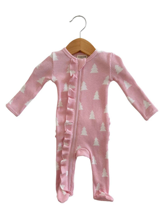 Kids Organic Zip Footie