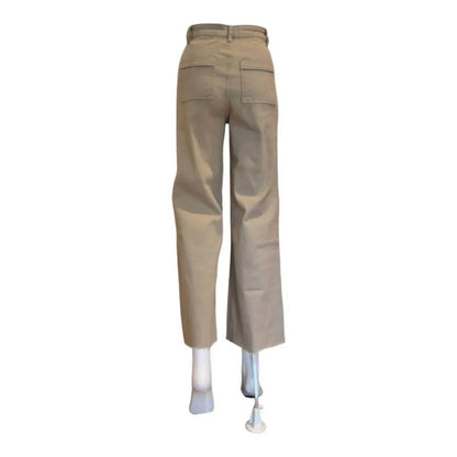 Twist - Wide Leg Cropped Denim Jean - Rack Hunt