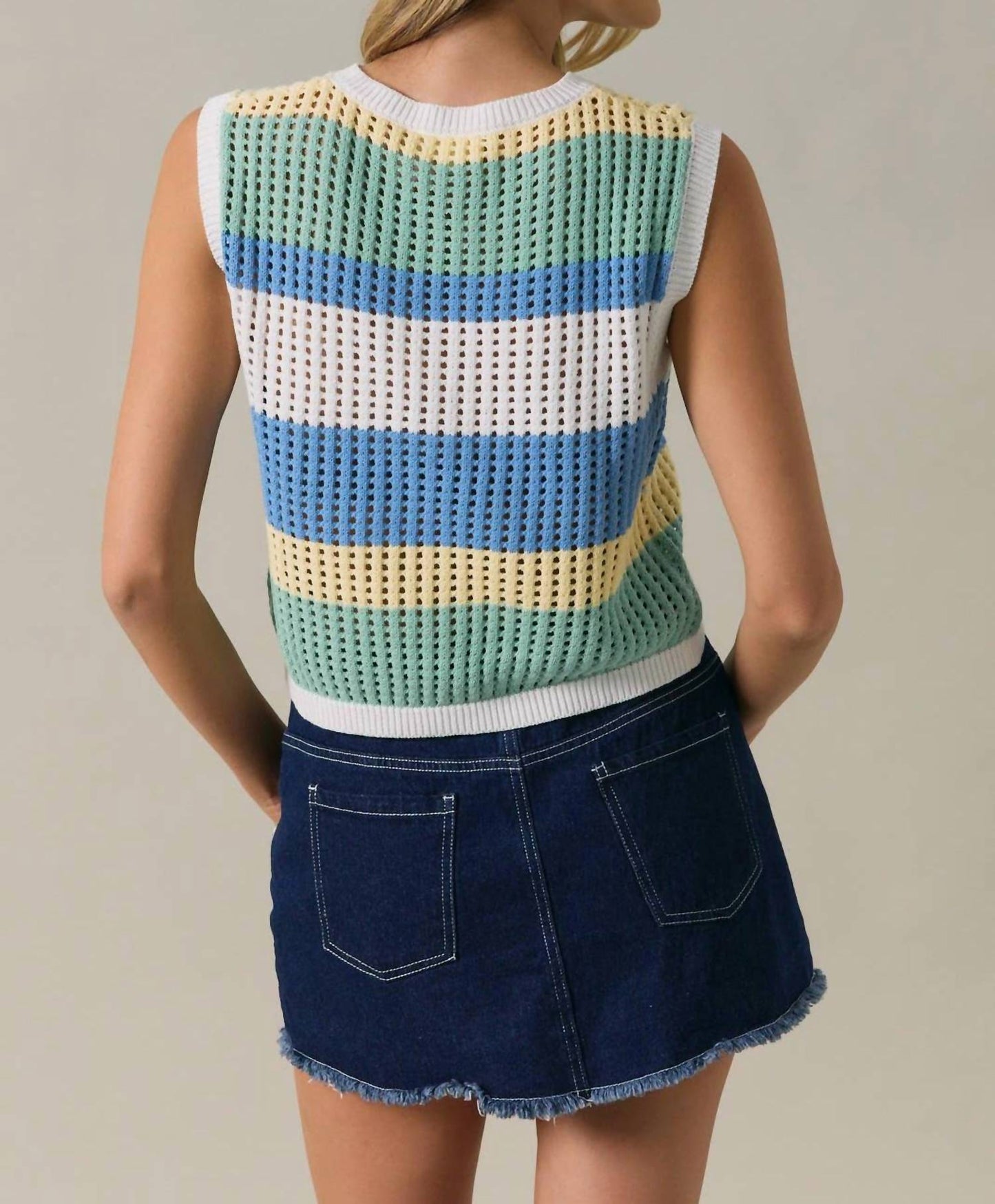 Angie Vest Top