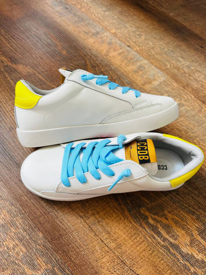 Kid's Glitter Star Sneakers