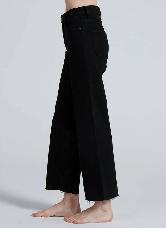 Crop Slim Wide Leg Jeans