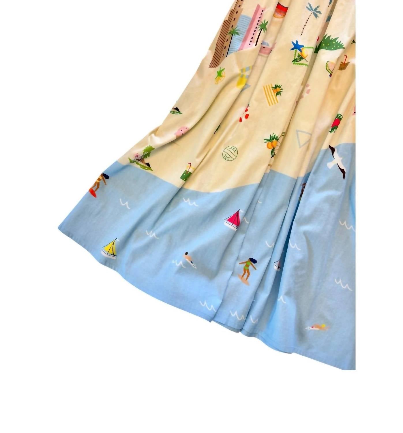 Febia Printed Midi Dress