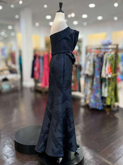 Women's Strapless With Bow Prom Gown