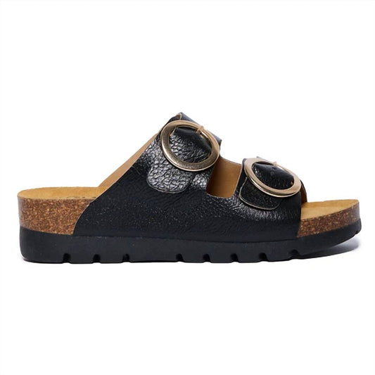 Women's Cora Slide On Dual Strap Adjustable Sandals