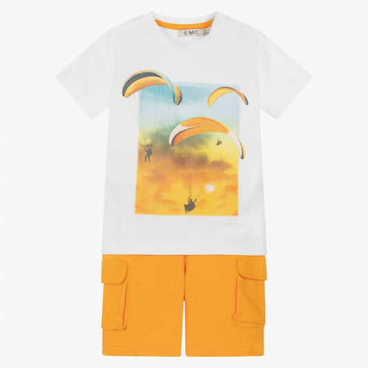 EMC - Boy's Stretch Jersey And Slub Fleece Set - Rack Hunt -