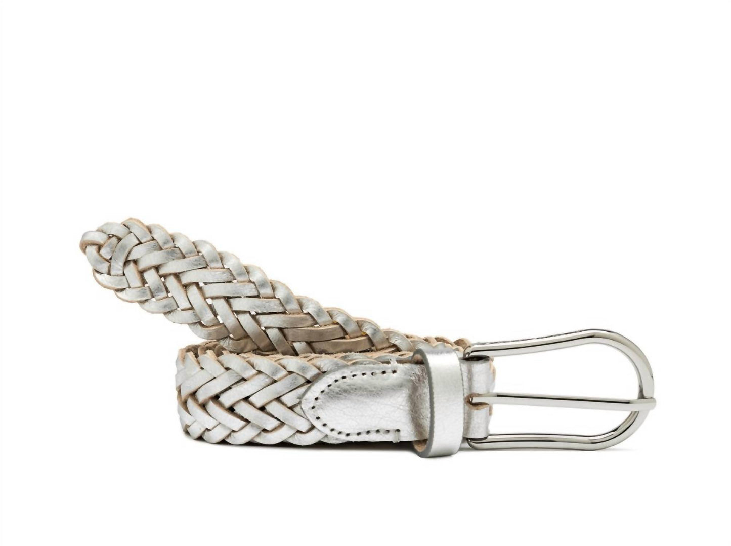 Women's Braided Leather Belt