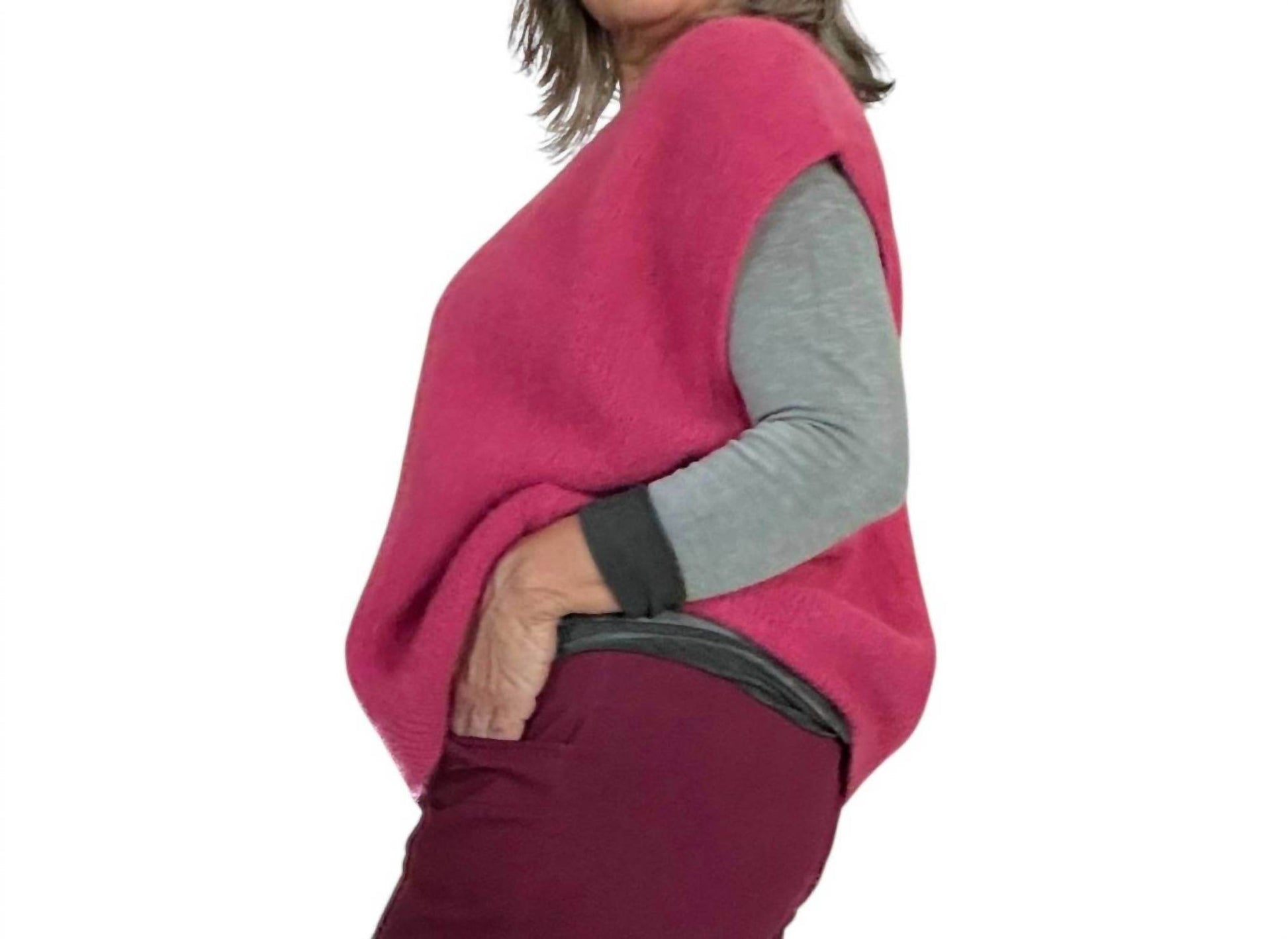 Cocco Bello - Kid Mohair Sleeveless Cardigan - Rack Hunt -