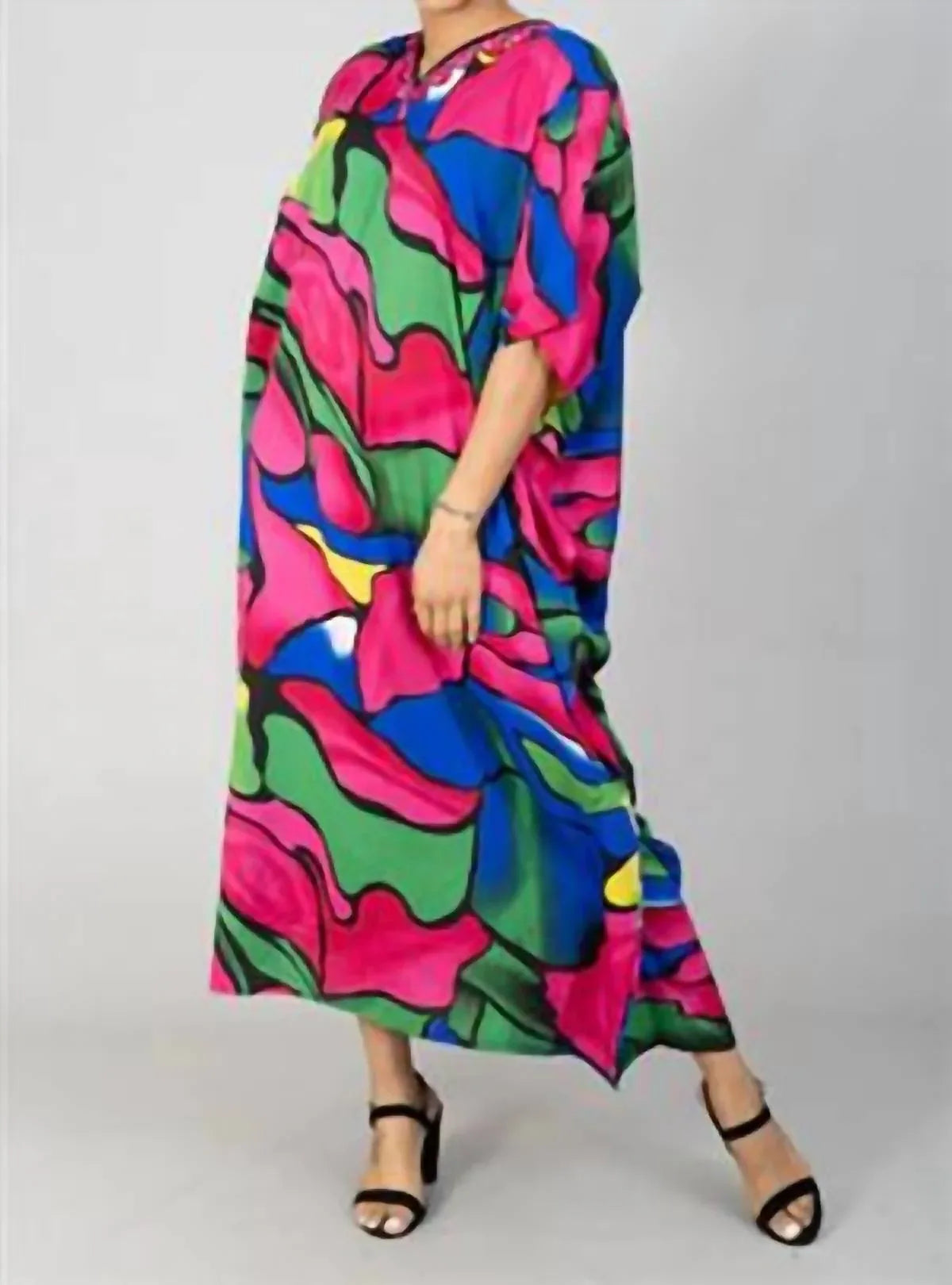 Kara Chic - Maxi Kaftan Dress - Rack Hunt