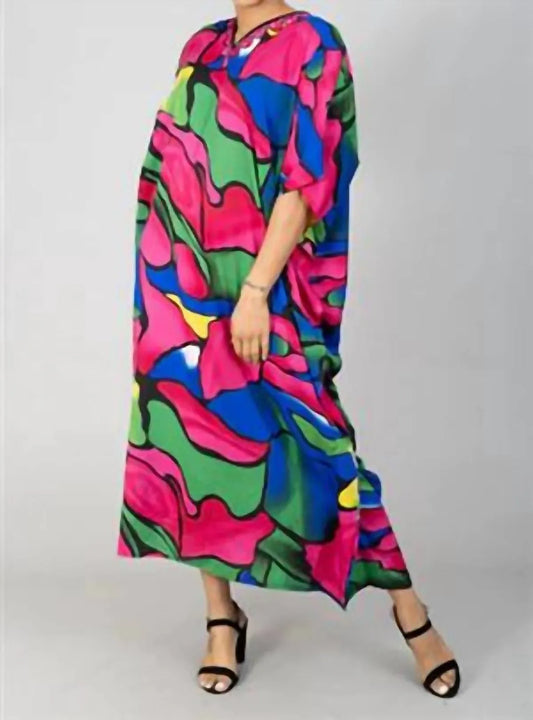Kara Chic - Maxi Kaftan Dress - Rack Hunt