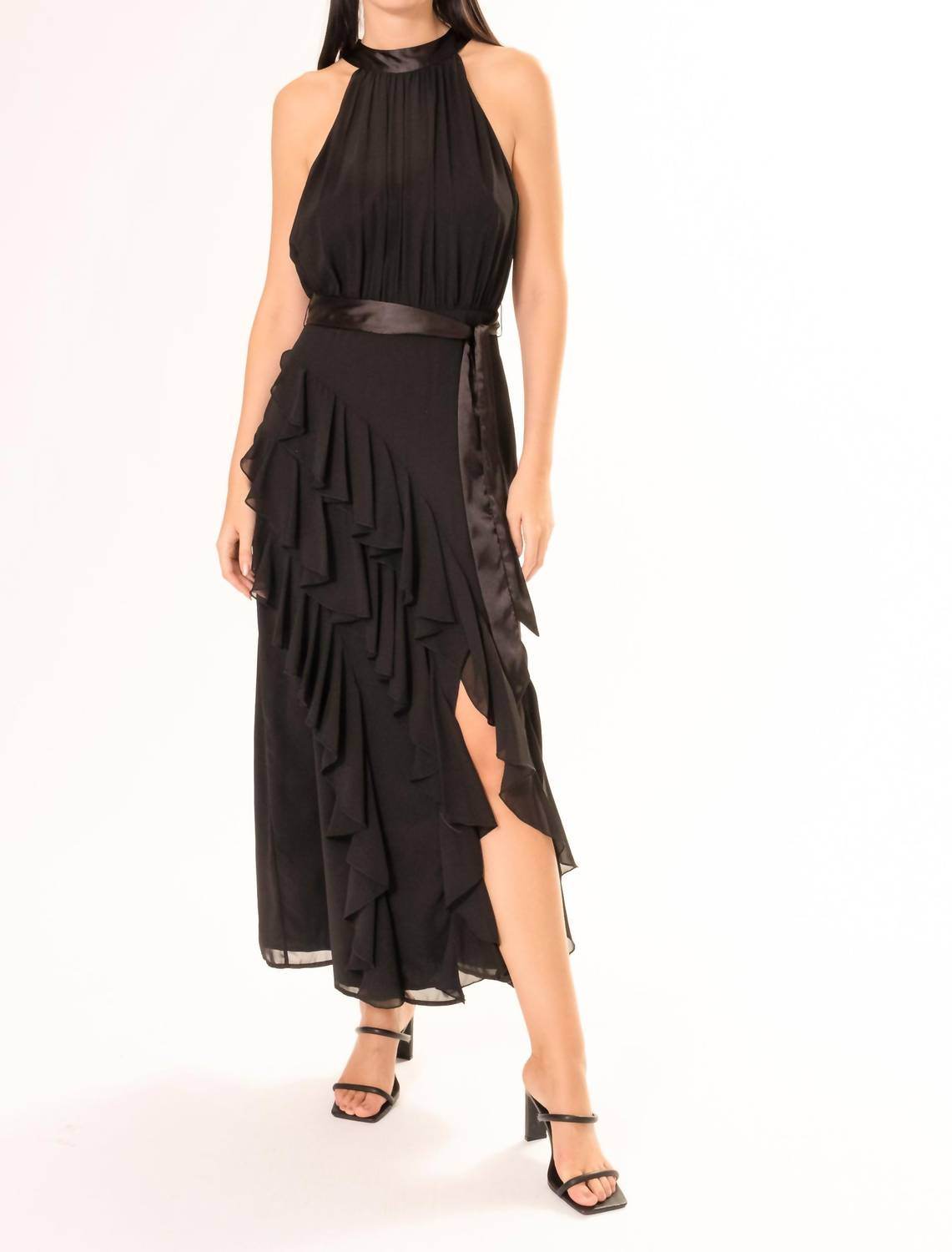 Area Stars - Nadine Ruffle Maxi Dress - Rack Hunt