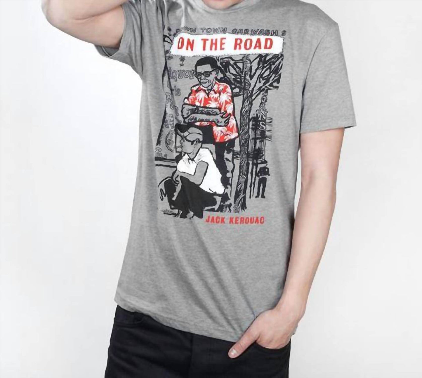 Out of Print - On The Road Tee - Rack Hunt -