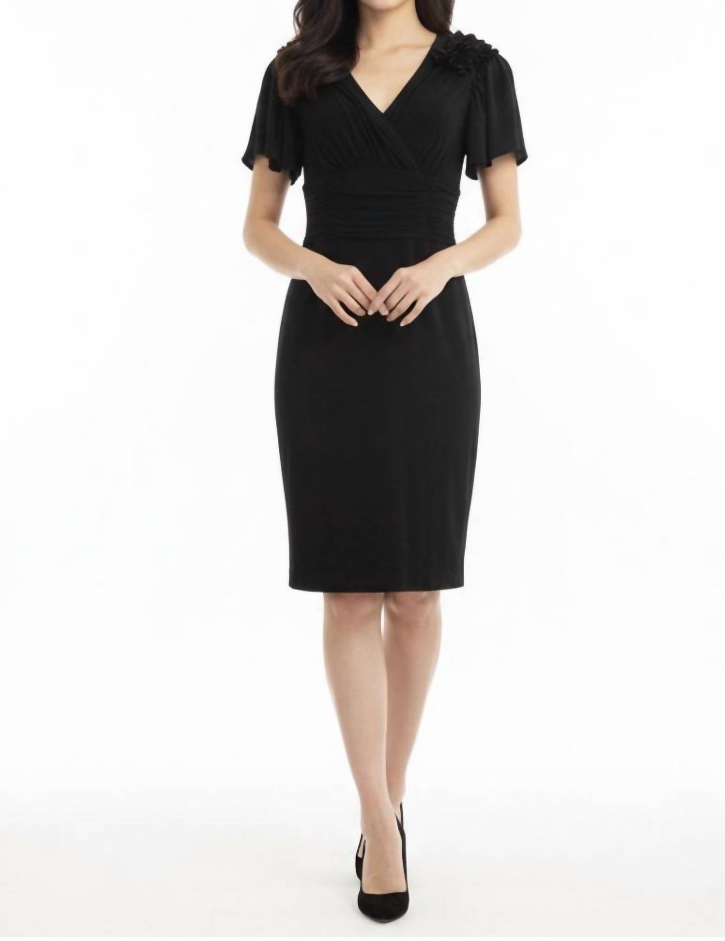Flutter Sleeve Dress