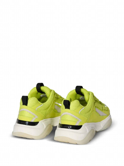Men's Volt And Reflective Skeleton Bone Runner Sneakers