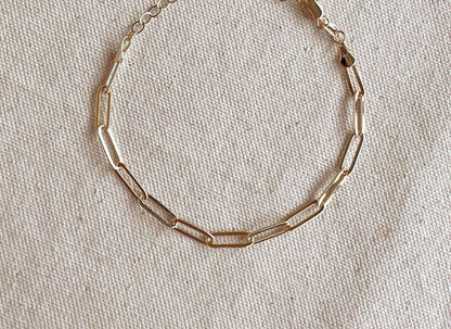 GoldFi - Women's Paperclip Bracelet - Rack Hunt