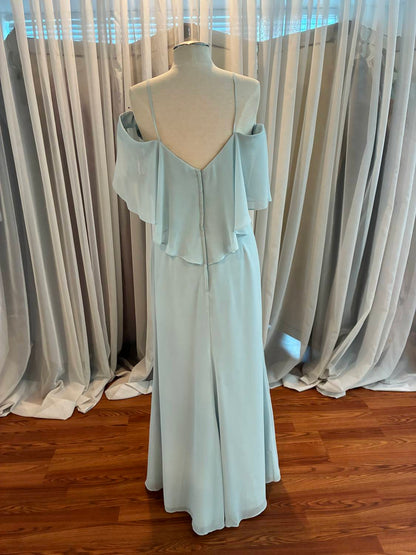 Women's Chiffon Off Shoulder Evening Dress