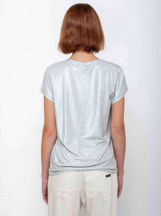 Liat V Neck Jersey Top