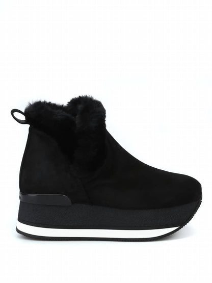 Women's Faux Fur Trim Booties