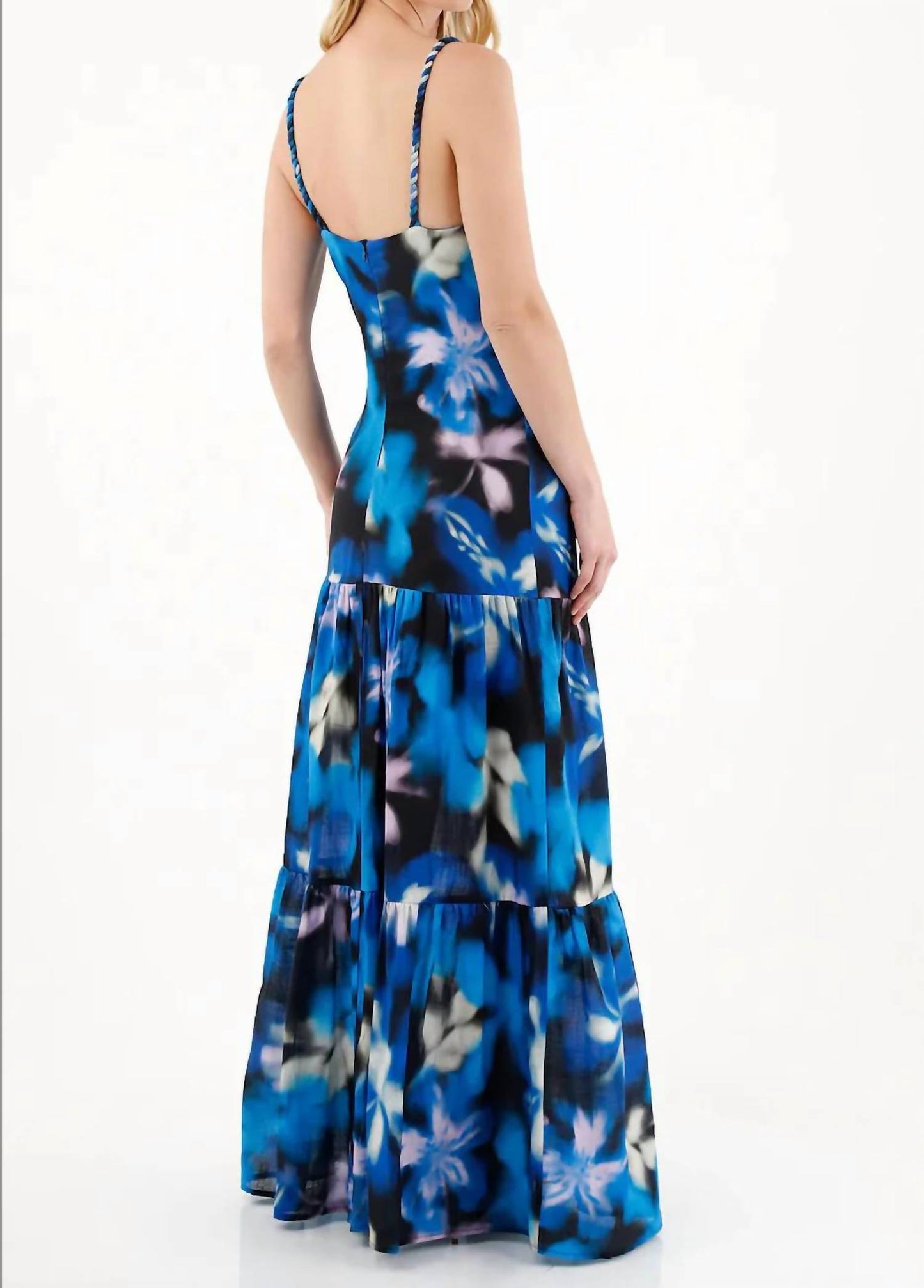 Symphony Long Dress With Rope Straps