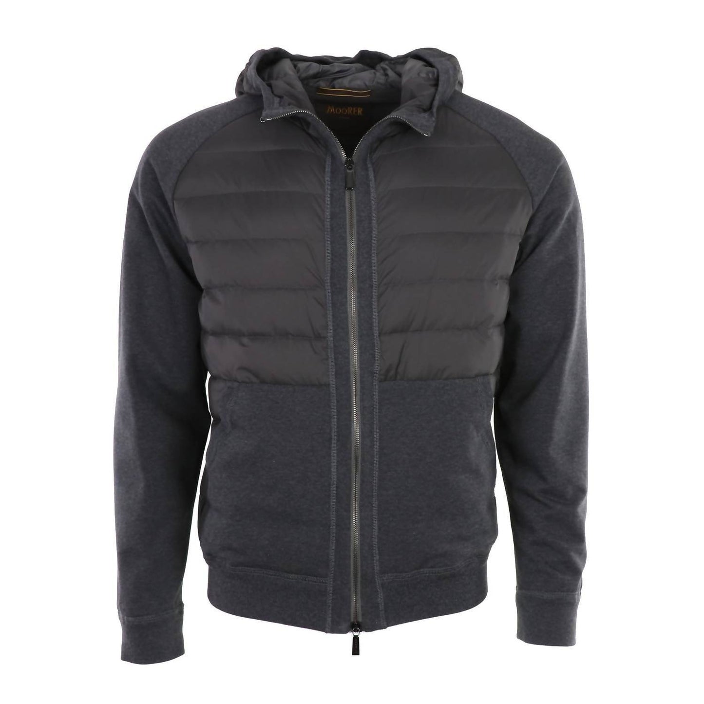 MooRER - Men's Chirico Hooded Knit Hybrid Bomber - Rack Hunt