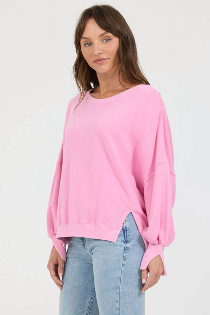 Trenton Balloon Sleeves Sweater - Plus